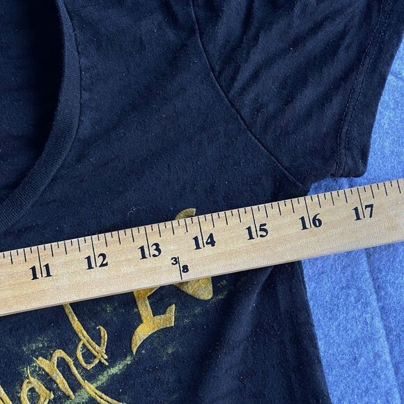 Genuine Merchandise Burnout Shirt Womens Extra Small XS Oakland As MLB Baseball - Picture 6 of 8